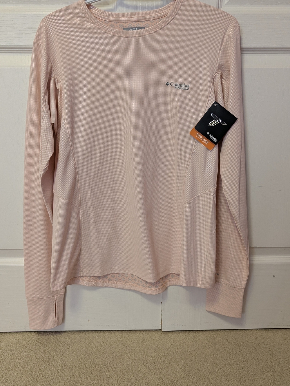 Columbia Women’s Pink Long-Sleeve Performance Crew